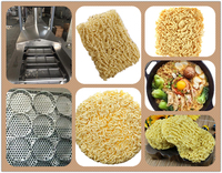 Tam otomatik yüksek verimlilik maggie anında indomie şehriye üretim hattı yapma makinesi