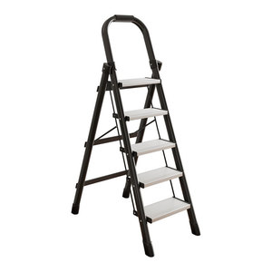 บันไดอลูมิเนียมอัลลอยด์แบบ A-Frame 4 ขั้น พับได้ ใช้ในบ้าน รับน้ำหนักได้มาก - Product Image 5