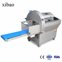 Machine à hacher la viande commerciale, coupe-viande automatique, équipement de transformation de la viande en acier inoxydable pour l'industrie alimentaire