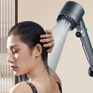 Vòi sen tay tiết kiệm nước nâng cấp áp lực cao với 3 chế độ điều chỉnh, vòi hoa sen dừng nước một phím, Vòi Hoa Sen Lọc - Product Image 5