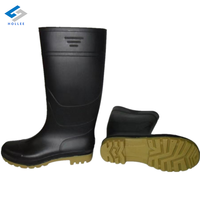 Bottes de pluie imperméables résistantes aux acides et aux alcalis, bottes de sécurité légères et antidérapantes en PVC et caoutchouc pour les travaux agricoles