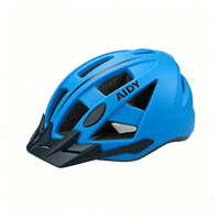 Casque de vélo VTT avec lumière d'avertissement LED intégrée, certifié CE EN 1078, anti-impact, pour la sécurité en cyclisme sur route, pour adultes et jeunes