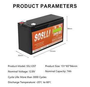 Oplaadbare Ups Lfp Lithium Batterij 12.8V 4ah 7ah 8ah 9ah 12ah 20ah Lithium Ijzer Fosfaat Lifepo4 Batterij 12V Voor Elektrisch Gereedschap - Product Image 5