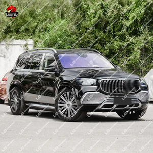 Actualización al kit de carrocería estilo MBH para Mercedes <span class=keywords><strong>GLS</strong></span> clase X167 GLS450 400 <span class=keywords><strong>350</strong></span> capó de motor de parachoques de coche de plástico - Product Image 1