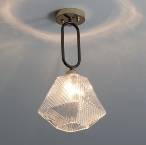 Plafonnier moderne en laiton Offre Spéciale verre de cuivre d'or pour le bureau à domicile et le balcon tailles de lampe moyennes éclairage de couloir - Product Image 3