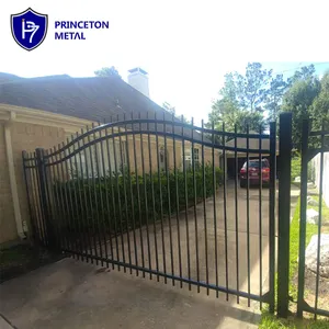 PRINCETON metallo in lega di alluminio pannelli di recinzione da giardino, cancello a battente in alluminio per l'Australia