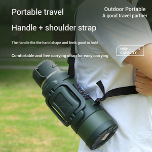 Bouteille isotherme en acier inoxydable <span class=keywords><strong>grande</strong></span> capacité pour l'extérieur, portable, pour voiture, vente en gros, modèle 316, pour eau chaude - Product Image 2