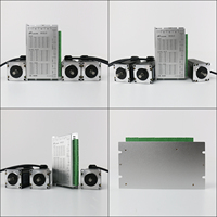 DC24V ~ 50V 3.0A 3-sumbu Motor Driver Stepper 1.6/2.1/2.5/3.1/3.5/3.8N.m 2 fase Nema24 3-Axis buka Loop Motor Stepper Kit Driver