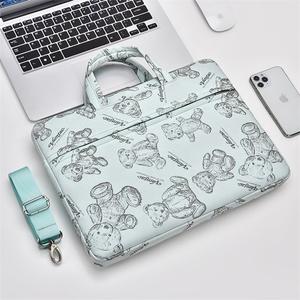 Sac pour ordinateur portable élégant et léger amélioré, 13, 14, 15 pouces, en nylon, avec poignée pour un transport quotidien - Product Image 5