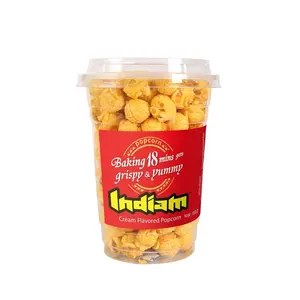 Prix d'usine Grains entiers, sans OGM, sans gluten, popcorn indiam aromatisé de haute qualité