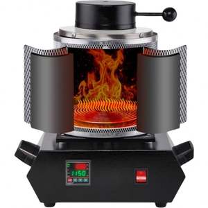 Four électrique à affichage numérique pour moules en plâtre de bijoux en or et argent, bagues, bracelets et composants de quincaillerie - Product Image 4