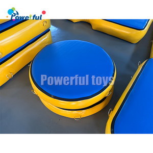 Piste d'air en PVC commerciale pour <span class=keywords><strong>Ninja</strong></span> Warrior Gym Training Crawl Bridge <span class=keywords><strong>Parcours</strong></span> d'obstacles gonflable pour parcs d'aventure garderies - Product Image 4
