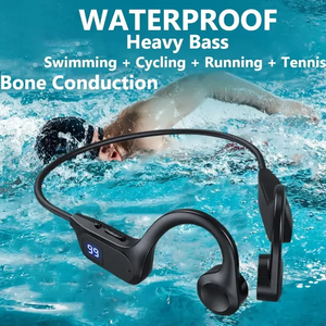 Casque à conduction osseuse léger, étanche IPX8, BT5.3, <span class=keywords><strong>meilleur</strong></span> rapport qualité-prix, idéal pour le <span class=keywords><strong>sport</strong></span> - Product Image 5