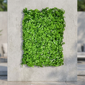 Artificial High-Density Star-Leaf & Boxwood Foliage Panel - Product Image 3