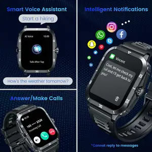 Neuzugänge Mode V71 Uhren mit BT Anruf Herzfrequenz Musik spielen Blutdruck intelligente Uhr Outdoor Sport digitale Smartwatch