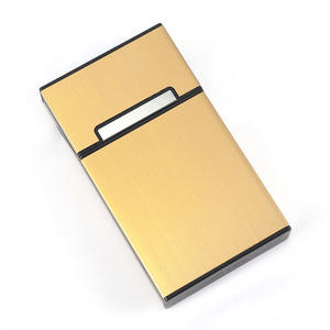 Étui à cigarettes portable pour <span class=keywords><strong>femme</strong></span> KY, en alliage d'aluminium, boîte à cigarettes <span class=keywords><strong>vintage</strong></span> de poche - Product Image 5