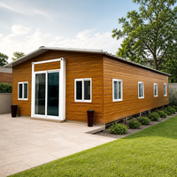 Meilleur Prix Maison Conteneur Préfabriquée avec Panneaux Sandwich 40 pieds Extensible Pliable Mobile Modulaire Mini-Maison pour Sejour à la Ferme