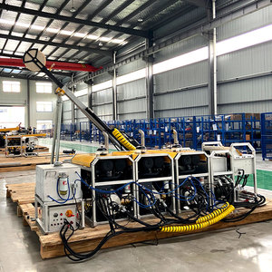 เครื่องเจาะแกนหลักอัตโนมัติแบบพกพา22hp สำหรับการสำรวจทางธรณีวิทยาเครื่องเจาะแร่หินแข็ง220V สภาพใหม่