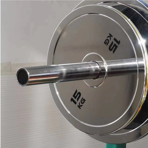 Plaque <span class=keywords><strong>de</strong></span> <span class=keywords><strong>poids</strong></span> en acier <span class=keywords><strong>de</strong></span> 45 lb, portable, durable, calibrée en kilogrammes, pour la musculation et <span class=keywords><strong>l</strong></span>'équipement <span class=keywords><strong>de</strong></span> fitness - Product Image 4