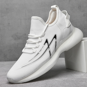 Chaussures de sport tendance pour homme, version coréenne, respirantes, à double couche de maille, rehaussantes de 8 cm, pour jeunes - Product Image 5