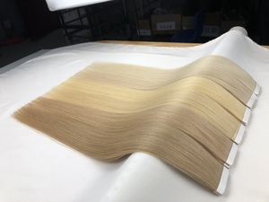 Extensiones de Cabello Humano Brasileño Remy Ruso con Cinta Adhesiva, Invisibles, Doblemente Tramadas, Cabello Humano Vietnamita Virgen con Cinta Adhesiva - Product Image 5