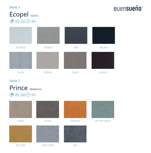 Buen sueno hiện đại giường Astrid mô hình thiết kế tuyệt vời với Non-Slip bọc gỗ Bảng điều chỉnh chân bao gồm cho phòng ngủ ứng dụng - Product Image 5