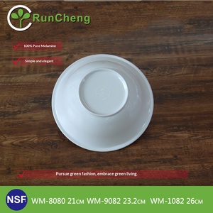 Ensemble de bols carrés classiques en mélamine et porcelaine pour hôtels, banquets et événements festifs, avec option de personnalisation - Product Image 3