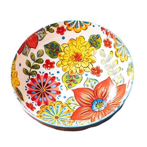 Grand bol à soupe et à poisson en céramique de Bohème Vaisselle de ménage <span class=keywords><strong>pour</strong></span> les fêtes Assiette et bol Vaisselle de vente en gros durable - Product Image 5