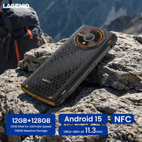 Nuevo Teléfono Inteligente Resistente LAGENIO Panther2 4G LTE Original, 120Hz, 12GB+128GB, 5150mAh, 18W, Cámara de 8MP+16MP, IP68