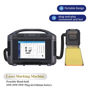 Petite machine de marquage laser à fibre portable 20W 30W pour le codage de la date d'expiration sur métal, plastique, verre, câbles, fils et tubes - Product Image 4