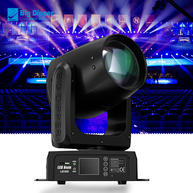 Big Dipper LB150 150W LED Beam Moving Head Light Professional Stage Light Equipment for Dj Disco Party