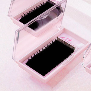 Extensions de cils en faux vison sibérien Anrolash, individuelles, faites à la main, 0,03 mm, courbure D, professionnelles, classiques, plateau de cils, volume - Product Image 2