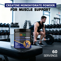 Créatine monohydrate en poudre de haute qualité en gros pour les fabricants (OEM) – Favorise le développement musculaire maigre, améliore la récupération, contient de la créatine monohydrate