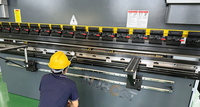 Prensa Plegadora CNC Automática de Alta Resistencia BOST de 110T, Equipo Electrohidráulico para Doblar Placas, Máquina de Doblado de Aluminio