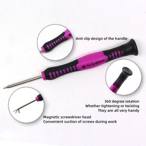 Cacciavite di Precisione con Manico in Plastica di Alta Qualità per Riparazione Cellulari, Mini Cacciavite Magnetico di Precisione - Product Image 3