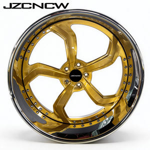 Jantes forgées JZCNCW 3 pièces 5X112 5X120mm à déport profond pour voitures particulières GT63 750 850 X5 X6 X7 - Product Image 2