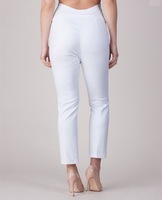 Leggings de maternité grande taille en polyester et coton, pantalon pour femme enceinte, vêtements de travail pour femmes enceintes, pantalon de maternité
