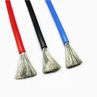 Cable de Silicona de Calibre 10, Cable de Goma de Silicona de 1050*0.08mm (Venta al por Mayor 6 8 10 12 14 16 18 20 22 24 26 28 30AWG)