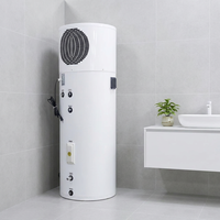Nouveau modèle 200L 300L R290 Pompe à chaleur air-eau entièrement blanche à sortie latérale, classe énergétique A++