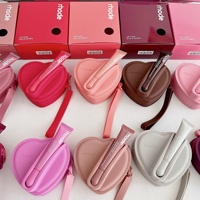 Porte-monnaie en silicone multi-couleurs en forme de lèvres, inspiré de Hailey, motif personnalisé, étui pour écouteurs, best-seller mode