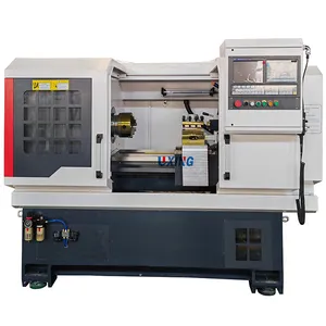 Flat bed japanese taiwan cnc control lathe turning machine CK6140/500/750/1000mm price for sale