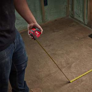 Mètre Ruban Compact Professionnel Milwaukee 8m/26ft 4932459596 Rouge Système Impérial & Métrique Lame en Acier Inoxydable Précision 1 mm 0,44 kg - Product Image 6