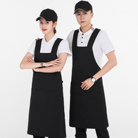 Tablier sans manches mignon et tendance, anti-taches, pour la maison, la cuisine, le restaurant et le supermarché, vêtements de travail