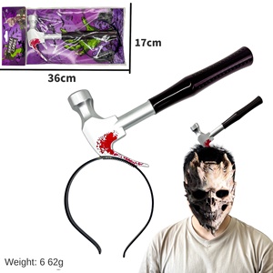 Accessori per Capelli di Halloween, Oggetti di Scena per Feste, Divertenti Scherzi, <span class=keywords><strong>Horror</strong></span>, Zombie, Accessori per Giochi di Ruolo, Festival dei Fantasmi in Plastica - Product Image 2