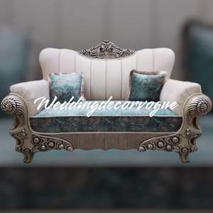 Sofá moderno de dos plazas de diseño Love Seat, superventas, muebles de boda, superventas para uso en exteriores - Product Image 1