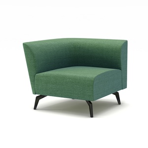 New Model Fabric Furniture Sectional Sofa Curved Corner Sofa - Product Image 3