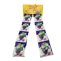 10g pour 2 litres d'eau, boisson instantanée aux fruits, concentré de fraise frais, poudre aromatisée pour boisson en rouleau, 240 pièces par carton