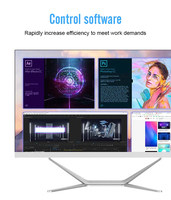 OEM ODM 24 Inch Intel N100 All-in-One PC 8GB 256GB Business Office Desktop Computer for Bulk Orders
