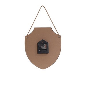 Văn Phòng Hiện Đại Đồng Hồ Treo Tường Lá Chắn Hình Dạng Cho Phòng Khách MDF Đồng Hồ Treo Tường Giá Rẻ Trang Trí Nội Thất - Product Image 2