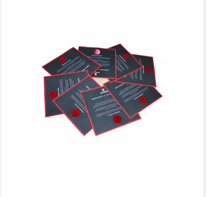 <span class=keywords><strong>Certificato</strong></span> di Garanzia di Autenticità con Stampa a Caldo su Carta Filigranata e Ologramma di Sicurezza - Product Image 1